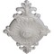 Ekena Millwork Quentin Ceiling Medallion, Hand-Painted Ultra Pure White, 23 1/2"W x 12 1/4"H x 1 1/2"P CM23RO1UWF - alternate 4